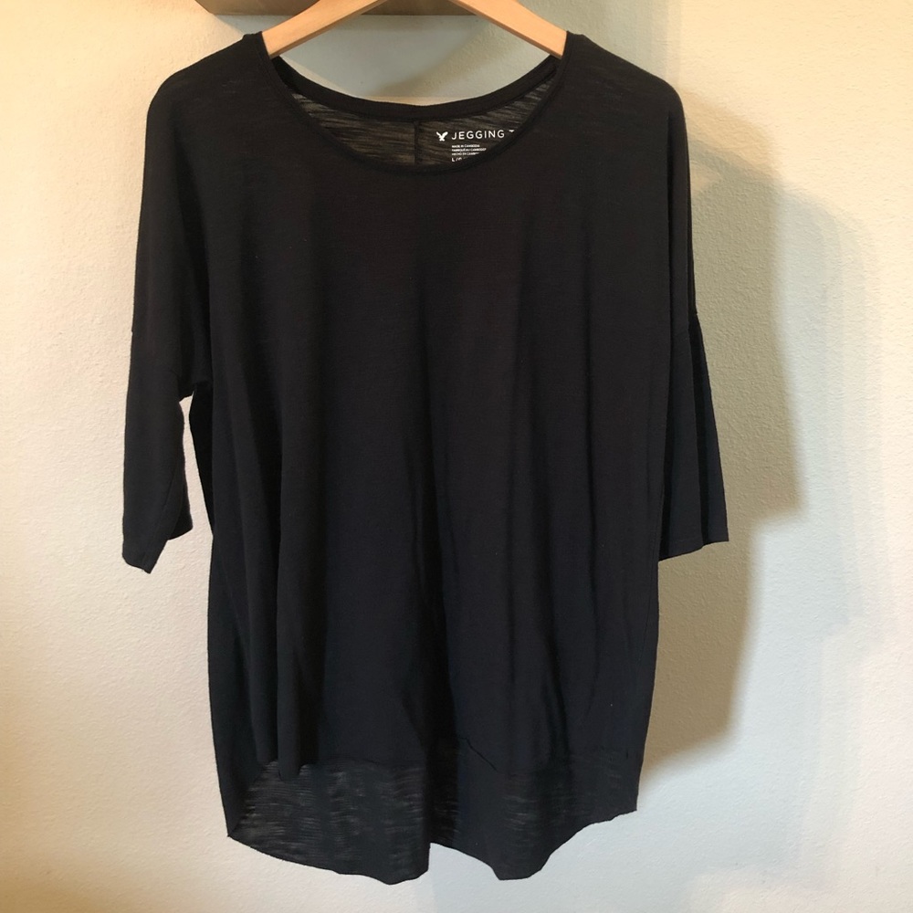 Black Basic Tee